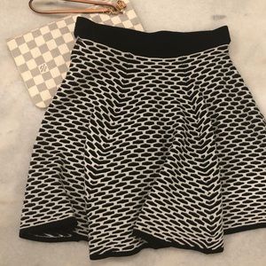 INTERMIX fit and flare skirt